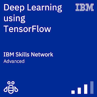 Deep Learning using TensorFlow badge
